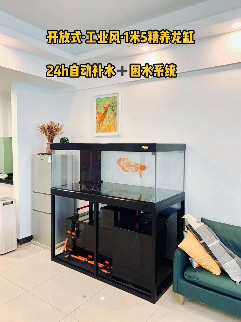 龍魚缸底濾缸設計圖片
