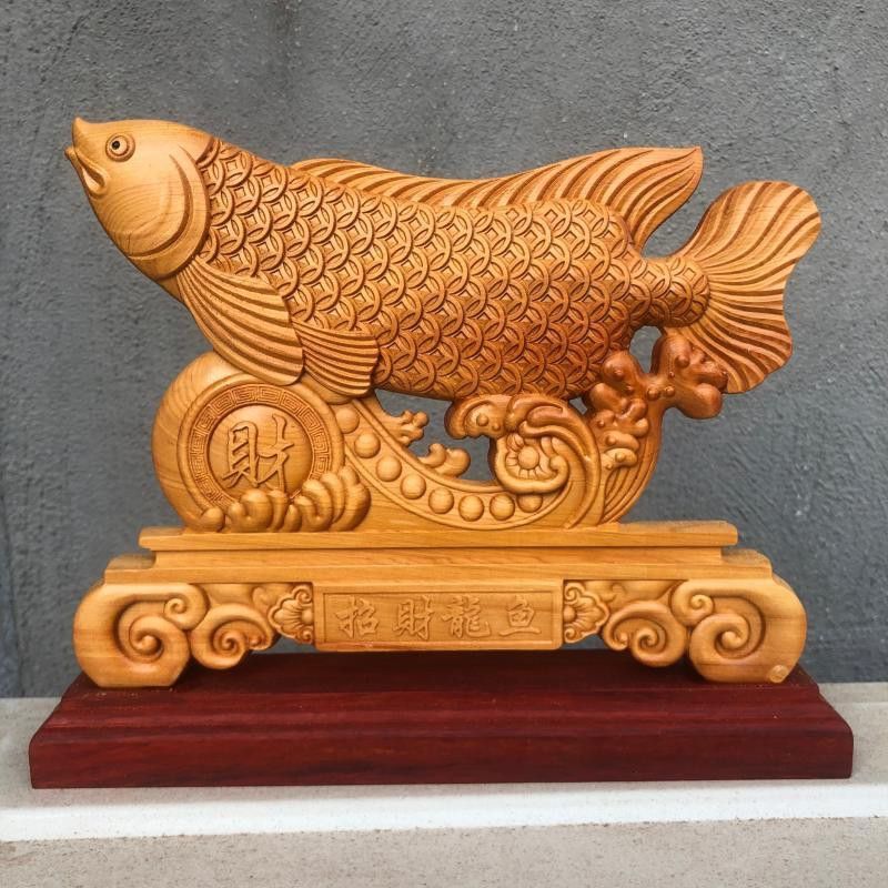 如何判斷龍魚木雕是否需要清潔？