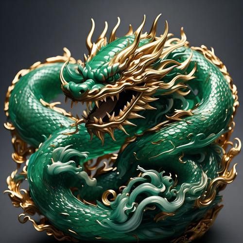 能提供更多龍神的藝術(shù)圖片嗎？