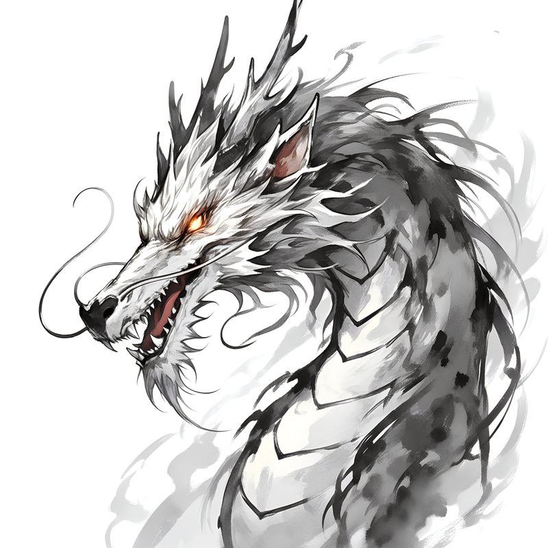 能提供更多龍神的藝術(shù)圖片嗎？
