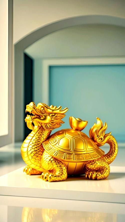 給我一張真正的龍龜圖片