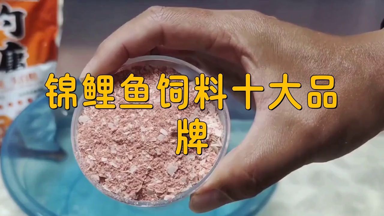 錦鯉魚糧十大品牌排行榜