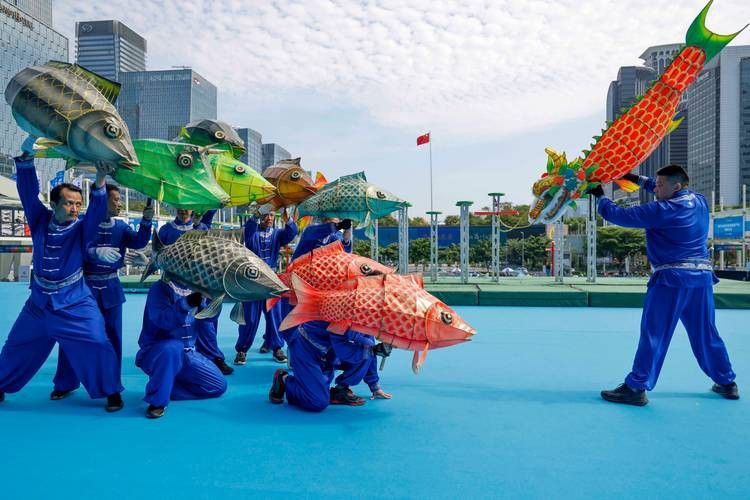 2023水族展會祥龍魚場展位圖片