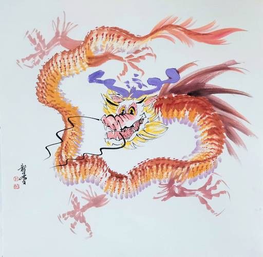 有沒有更多國潮風龍神設計？