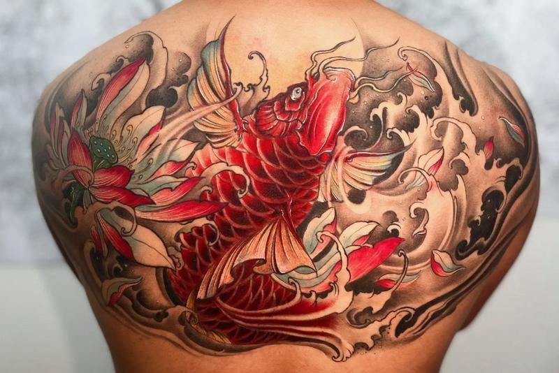 龍魚紋身適合什么人紋