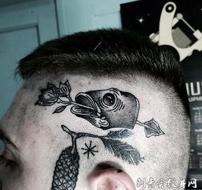與銀龍魚(yú)混養(yǎng)的龜：232個(gè)魚(yú)頭龍身紋身圖案的靈感來(lái)自于中國(guó)文化中的龍和魚(yú)