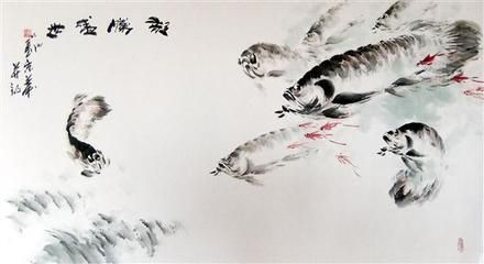 金龍魚畫家 薛九州簡介：中國畫龍魚大寫意新沒骨技法的創始人——薛九州