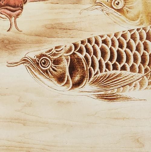 龍魚圖騰圖片高清