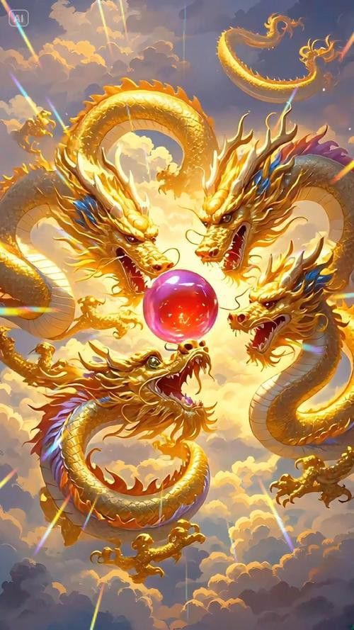 有沒有更多款式的道字雙龍圖壁紙？ 有沒有更多款式的道字雙龍圖壁紙？ 龍魚百科 第5張