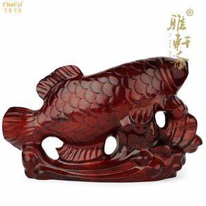 紅木金龍魚擺件大號的好嗎（辦公室擺放金龍魚擺件好不好） 紅木金龍魚擺件大號的好嗎（辦公室擺放金龍魚擺件好不好） 龍魚百科 第3張