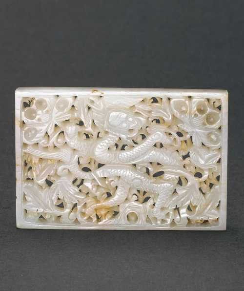 白玉龍魚(yú)圖片大全大圖欣賞