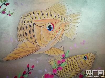 劉千碩金龍魚價值：中國畫金龍魚技法創始人劉千碩作品欣賞