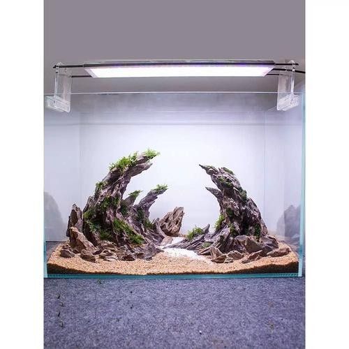 龍魚缸造景圖片大全 生態(tài)板