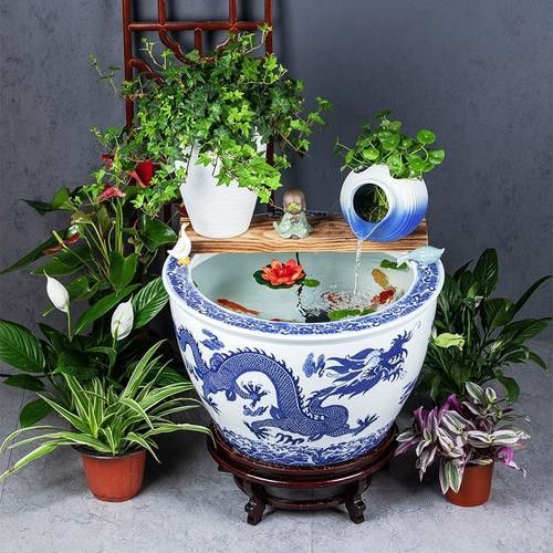 推薦幾款魚缸上的龍圖案設計