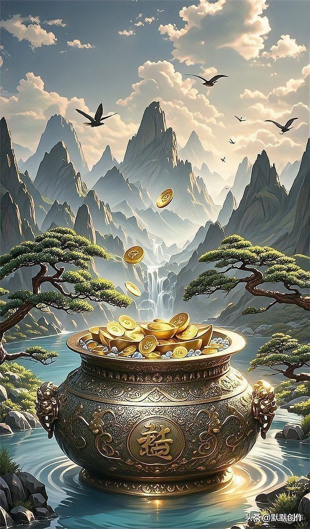 給我推薦一些聚財風水圖片 給我推薦一些聚財風水圖片 龍魚百科 第28張