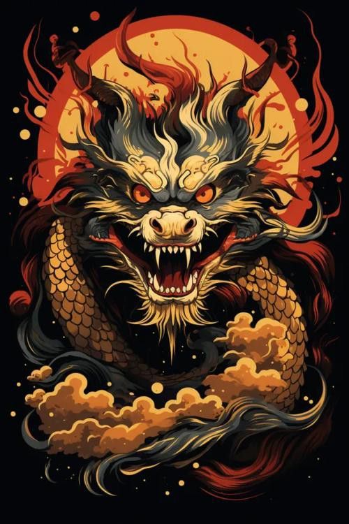 有沒有現代設計的吉祥龍圖案？ 有沒有現代設計的吉祥龍圖案？ 龍魚百科 第33張