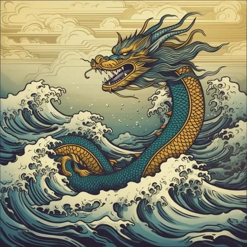 有沒有現代設計的吉祥龍圖案？ 有沒有現代設計的吉祥龍圖案？ 龍魚百科 第37張