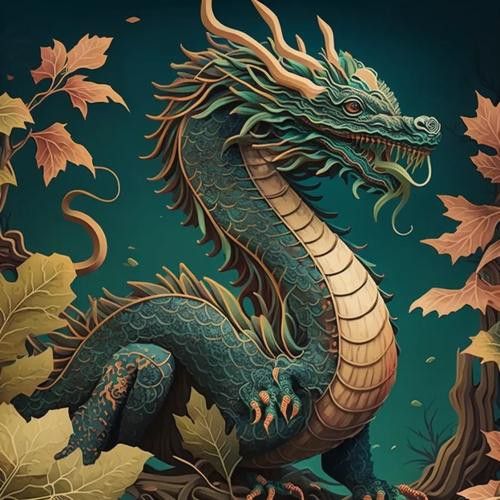 有沒有現代設計的吉祥龍圖案？ 有沒有現代設計的吉祥龍圖案？ 龍魚百科 第41張