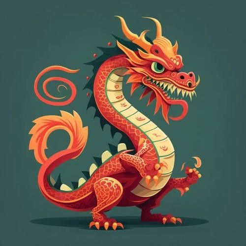 有沒有現代設計的吉祥龍圖案？ 有沒有現代設計的吉祥龍圖案？ 龍魚百科 第46張