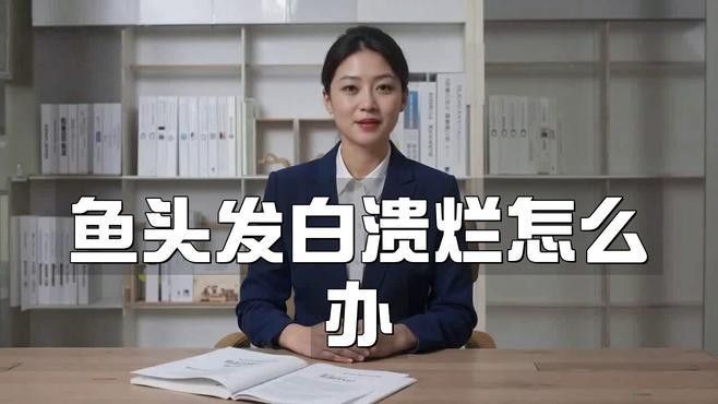 銀龍魚頭上長白點潰爛了 銀龍魚頭上長白點潰爛了 龍魚百科 第1張