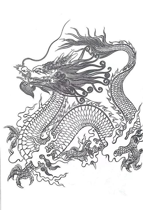 能否提供龍身繪制素材？