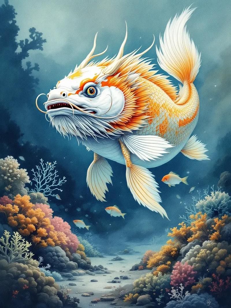 手機壁紙龍魚圖片大全可愛高清