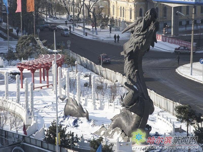 哈爾濱騰龍廣場黑龍雕像的設計師是誰？ 哈爾濱騰龍廣場黑龍雕像的設計師是誰？ 龍魚百科