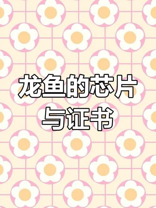 龍魚芯片真假對照圖
