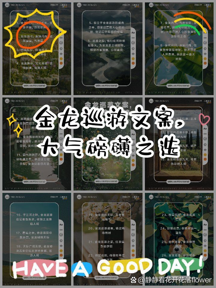 藍底細框過背金龍最經典十句話