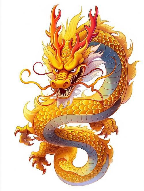 給我推薦一些高清的金龍圖片