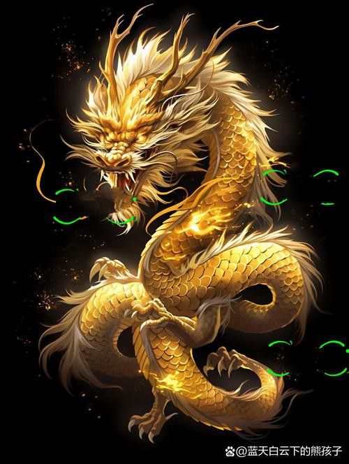 給我推薦一些高清的金龍圖片