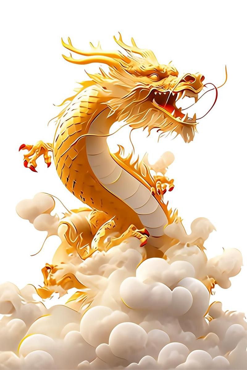 給我推薦一些高清的金龍圖片