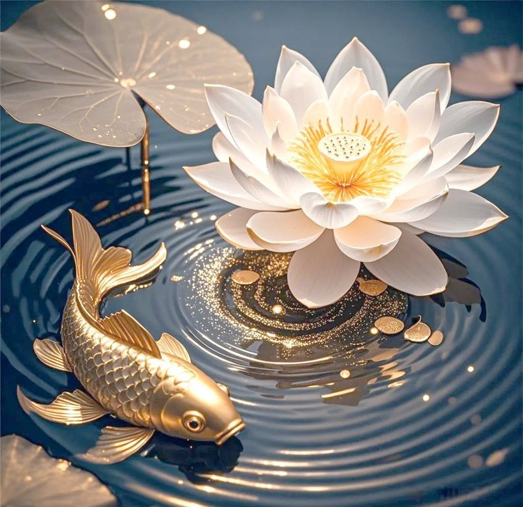 金色鯉魚的寓意和象征