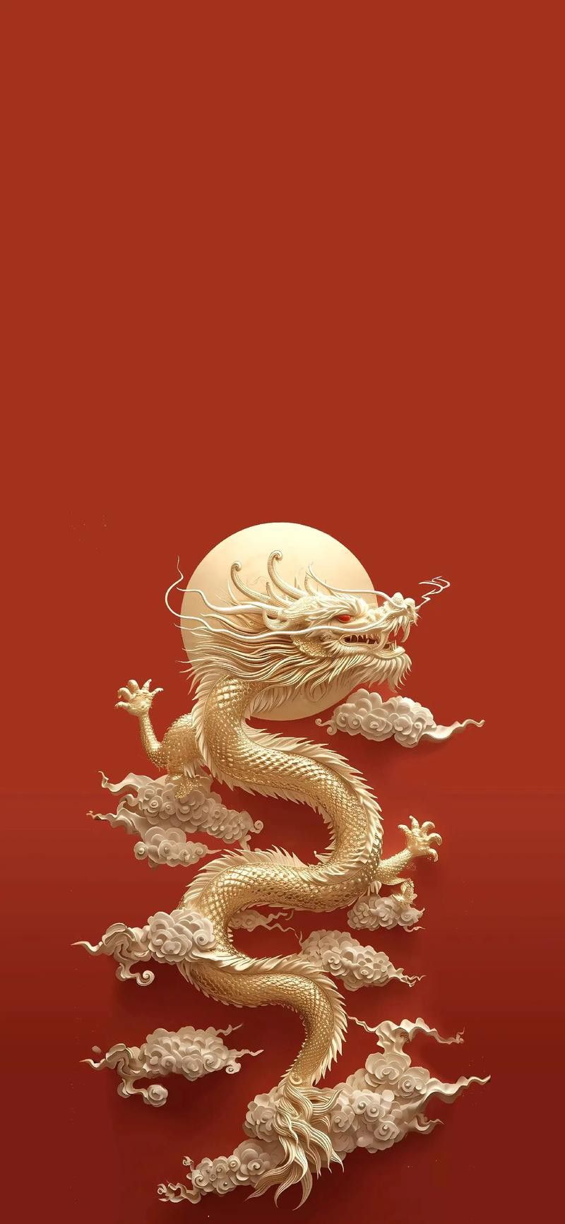 推薦一些高清紅龍之眼手機壁紙