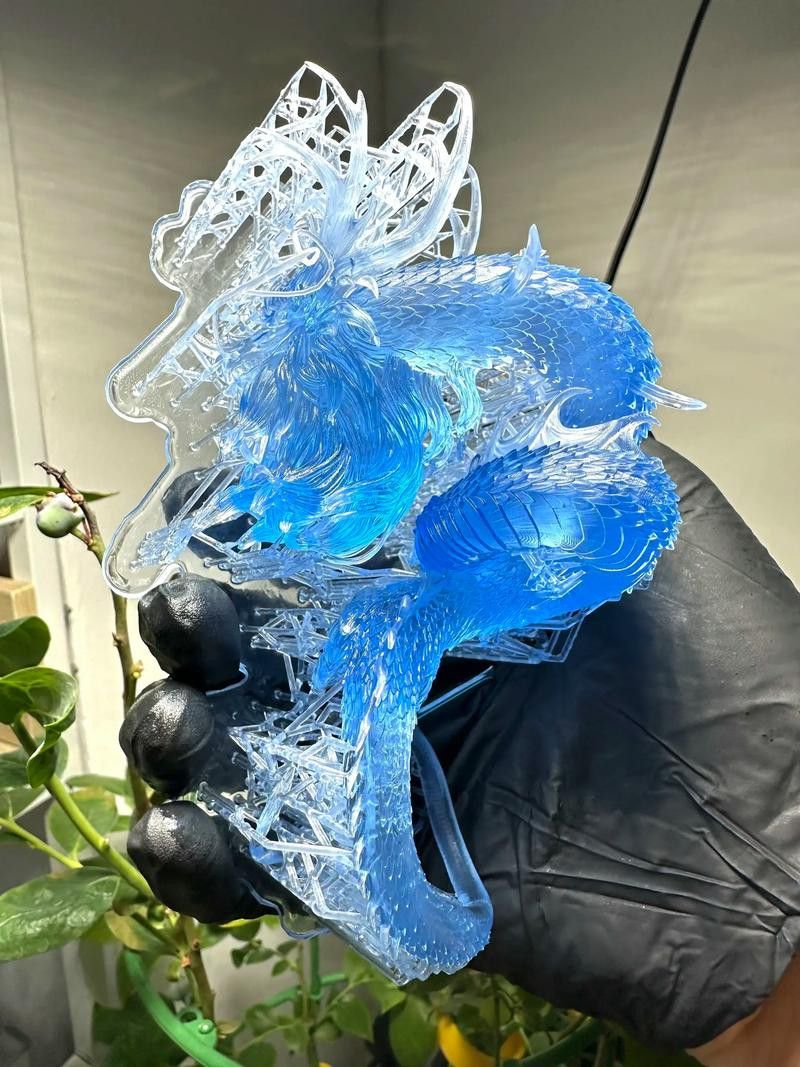 哪些材質的龍擺件適合放在魚缸中？