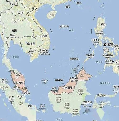 馬來西亞全球地圖 馬來西亞全球地圖 龍魚百科 第6張
