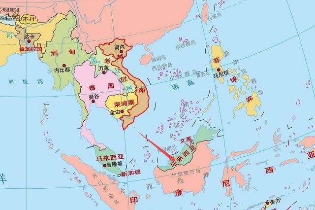 馬來西亞全球地圖 馬來西亞全球地圖 龍魚百科 第14張