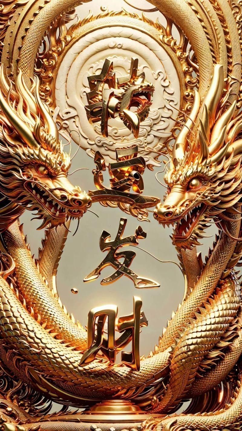 有沒有高清的招財龍圖片？