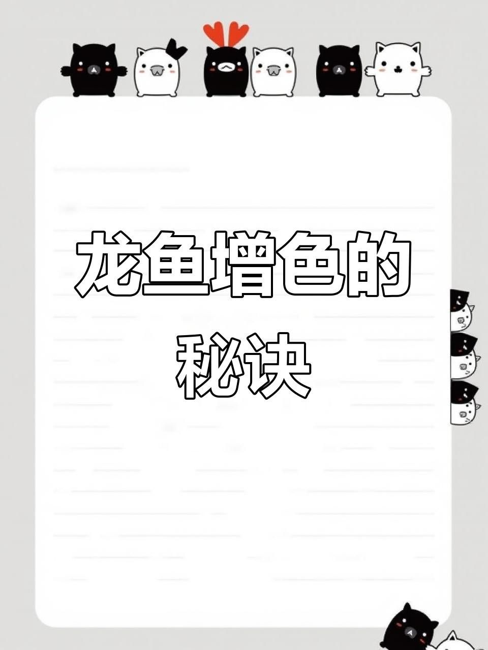 如何訓練帝王三間魚和龍魚？