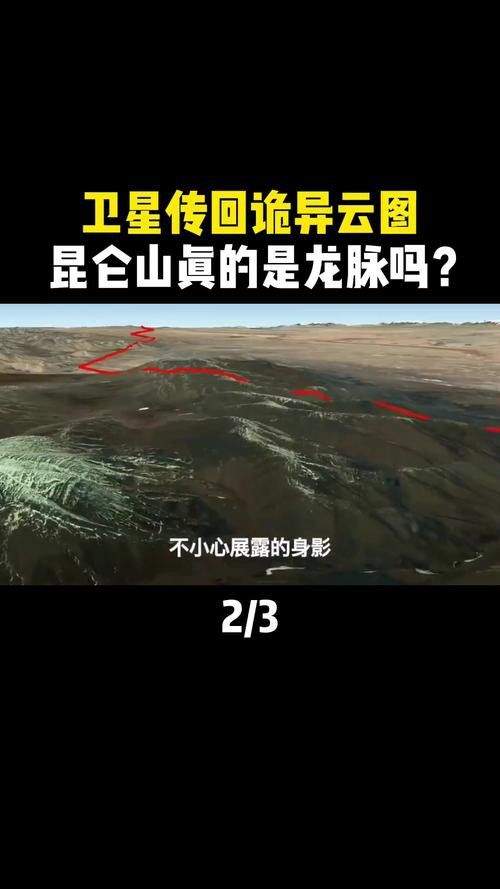 給我一張昆侖山的龍脈圖片