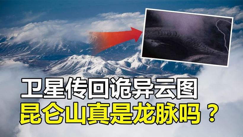 給我一張昆侖山的龍脈圖片