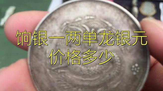 單龍銀元的市場價格如何 單龍銀元的市場價格如何 龍魚百科 第1張
