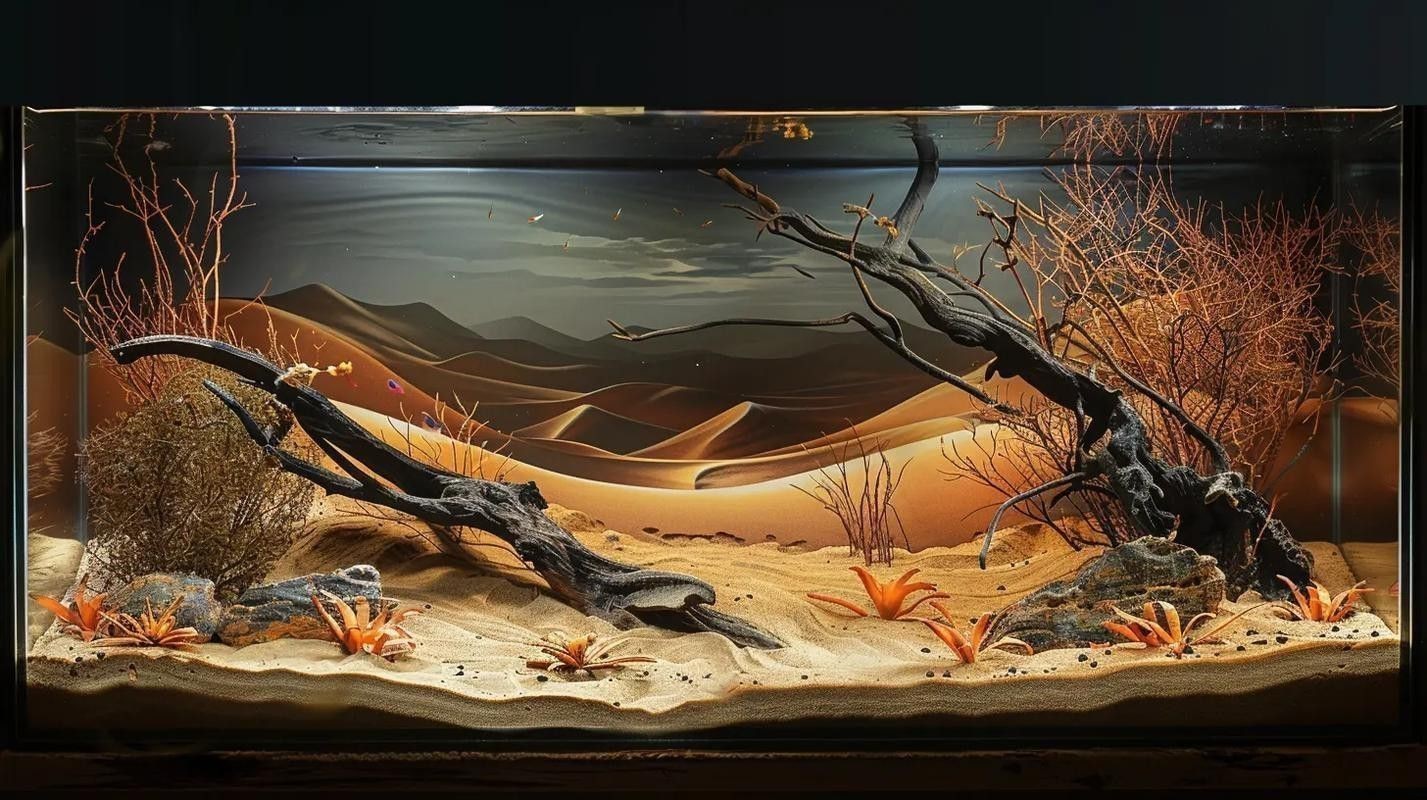 如何選擇合適的魚缸背景？