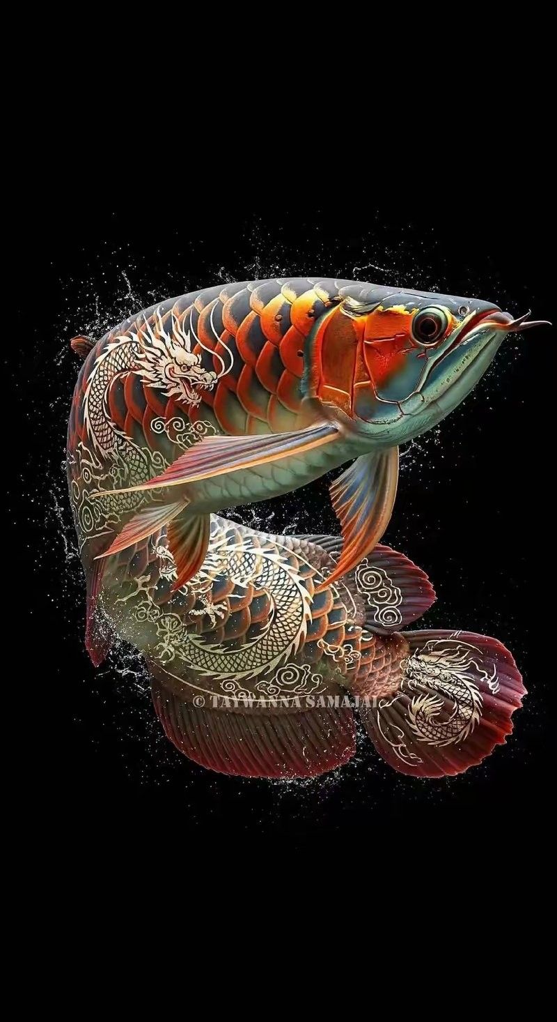 高清金龍魚圖片大全大圖手機壁紙 高清金龍魚圖片大全大圖手機壁紙 龍魚百科 第30張