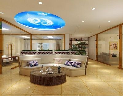 魚缸室內(nèi)裝修效果圖大全（入戶通高柜+景觀魚缸改造升級效果圖）