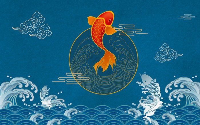 金龍魚壁紙適合哪些裝修風(fēng)格？