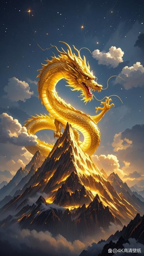 推薦一些高清的靜態(tài)招財(cái)金龍壁紙