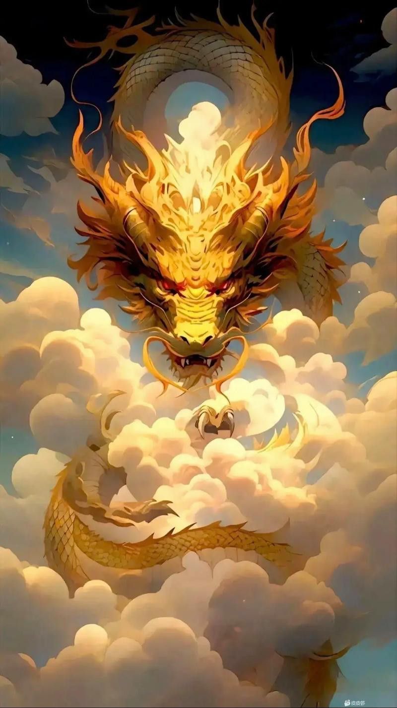 推薦一些高清的靜態(tài)招財(cái)金龍壁紙
