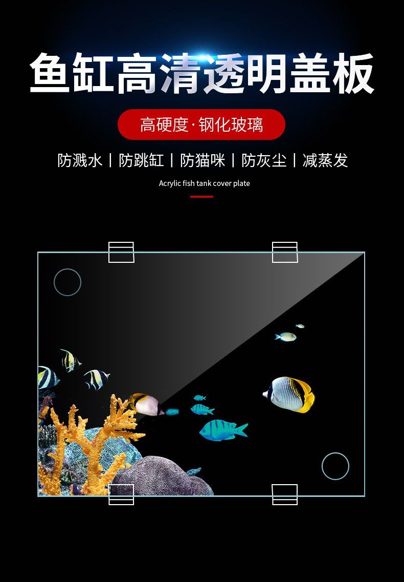 養(yǎng)龍魚(yú)魚(yú)缸蓋子可以透明的嗎