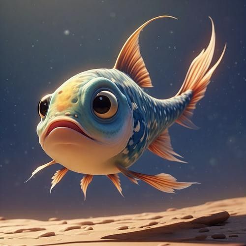 龍魚圖片 頭像可愛卡通